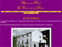 Tablet Screenshot of lacaseriadelasdelicias.com